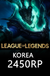 League Of Legends Korea 2450 RP