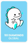 Bigo Live 50 Diamonds - Global