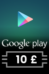 Google Play 10 POUND UK