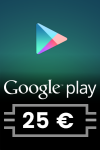 Google Play 25 Euro DE
