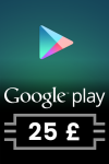 Google Play 25 POUND UK