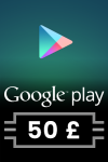 Google Play 50 POUND UK