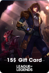League Of Legends NA 15$ Gift Card