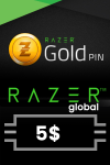 Razer Gold 5 USD (Global)
