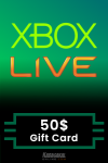 Xbox Live Gift Card 50 USD Wallet