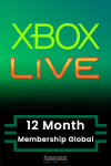 XBox Live Gold 12 Months Membership (US)