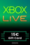 Xbox Live Gift Card 15 Euro Wallet