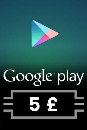 Google Play 5 POUND UK