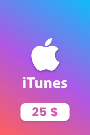 iTunes 25 USD Gift Card