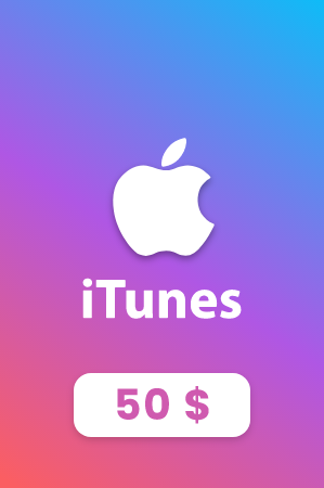 iTunes 50 USD Gift Card