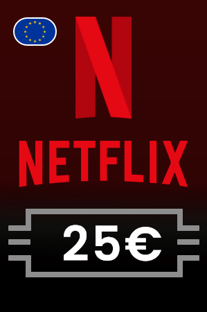 Netflix Gift Card 25 Euro