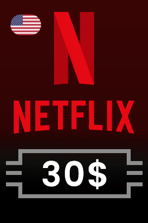Netflix Gift Card US $30