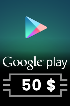 Google Play Gift Card 50 USD KAMPANYALI!!