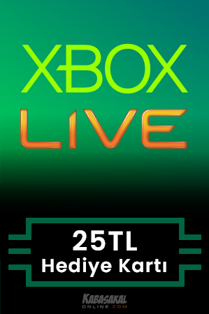 XBox Live Hediye Kartı 25 TL