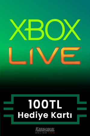 XBox Live Hediye Kartı 100 TL