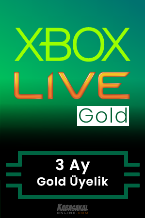 Xbox Live 3 Ay Gold Üyelik