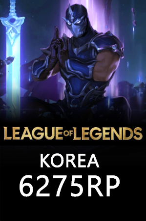 League Of Legends Korea 6275 RP