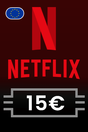 Netflix Gift Card 15 Euro