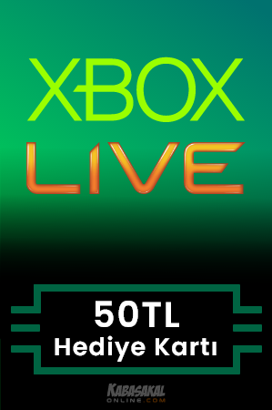 XBox Live Hediye Kartı 50 TL
