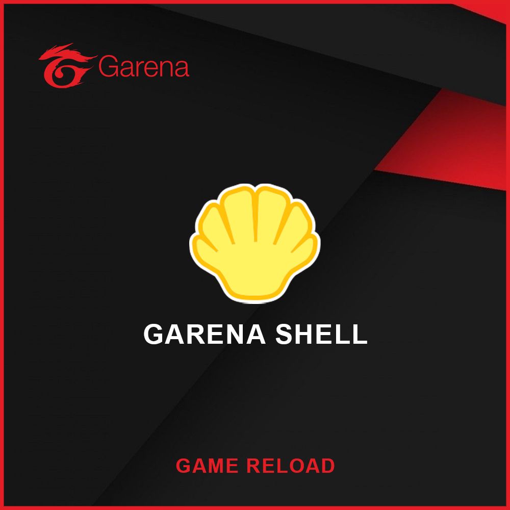 Гаренашоп. Garena Shells. Shell logo.